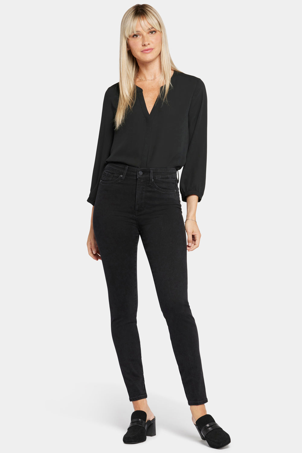 NYDJ Le Silhouette Ami Skinny Jeans In Petite With High Rise - Stellar