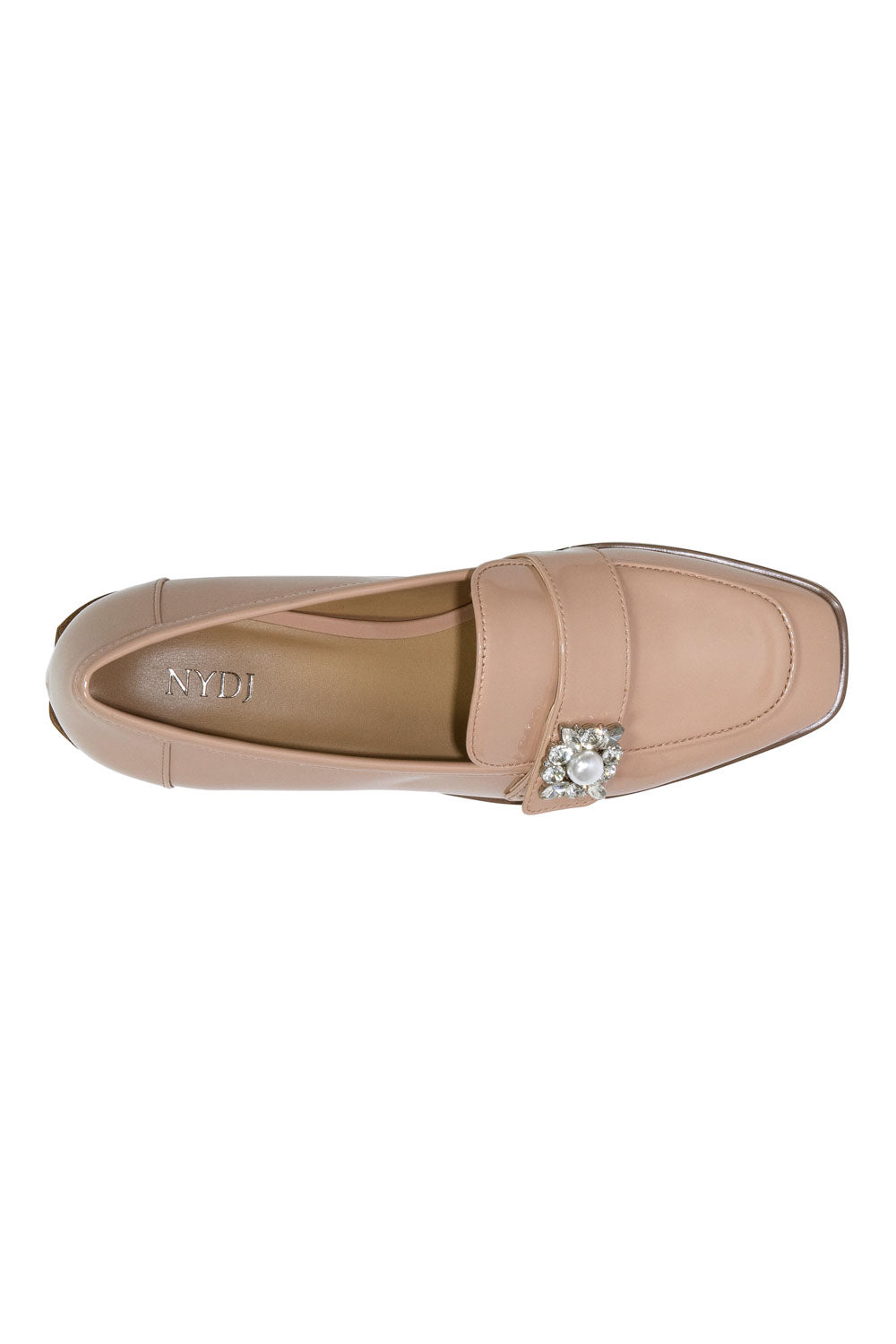 NYDJ Tracee Loafers In Patent Leather - Dusty Rose