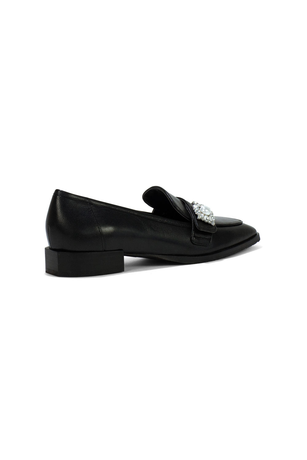 NYDJ Tracee Loafers In Leather - Black