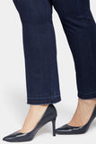 NYDJ High Straight Jeans In Plus Size In Sure Stretch® Denim With Released Hems - Highway