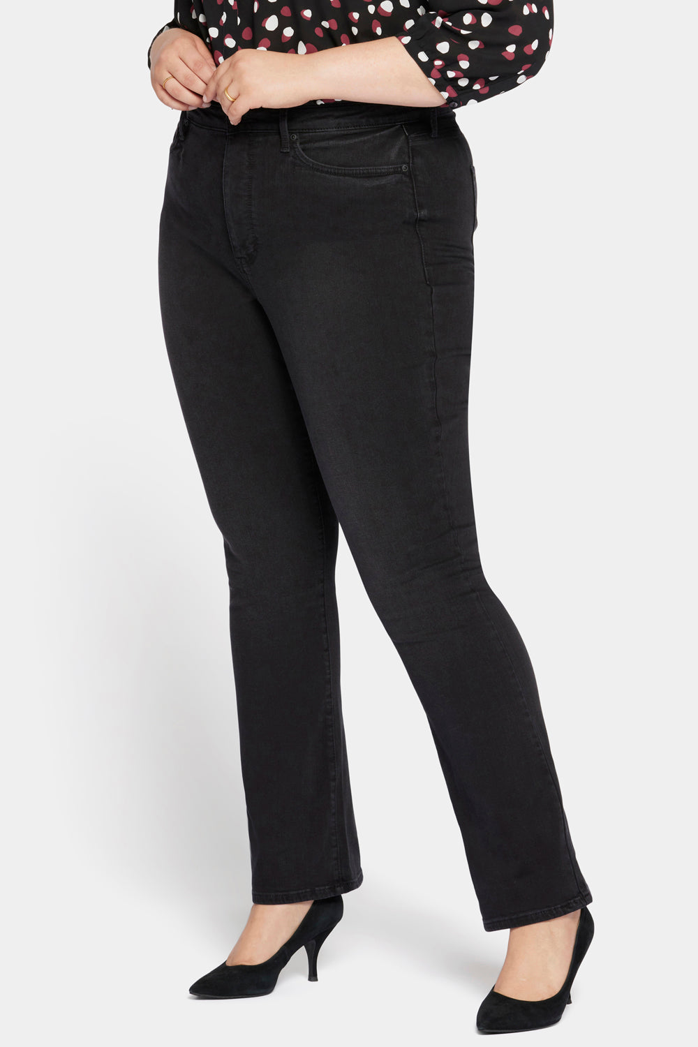 NYDJ Slim Bootcut Jeans In Plus Size In Sure Stretch® Denim - Legend
