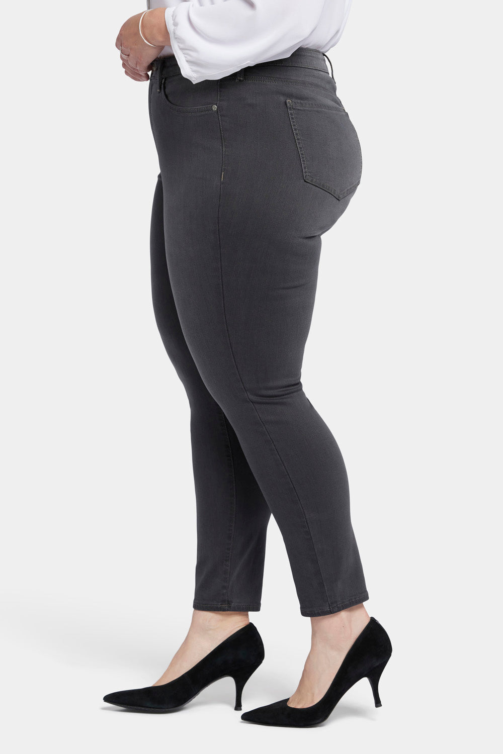 Ami Skinny Jeans In Plus Size In Sure Stretch® Denim - Beatrix Grey | NYDJ