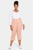 NYDJ Utility Pants In Plus Size In Stretch Linen - Soulmate