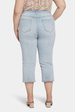 NYDJ Joni Relaxed Capri Jeans In Plus Size In Cool Embrace® Denim With High Rise - Enchant
