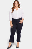 NYDJ Uplift Fiona Slim Flared Ankle Jeans In Plus Size In Future Fit Denim® - Whimsical