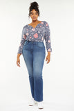 NYDJ Bailey Relaxed Straight Jeans In Plus Size  - Bluewell