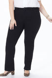 NYDJ Barbara Bootcut Jeans In Plus Size  - Black