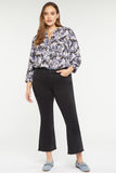 NYDJ Ava Flared Ankle Jeans In Plus Size With Frayed Hems - Trinity