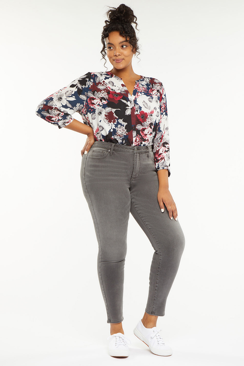 NYDJ Ami Skinny Jeans In Plus Size  - Castle Hill