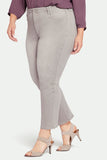 NYDJ Relaxed Straight Ankle Jeans In Plus Size With High Rise And Square Pockets - Hamstead