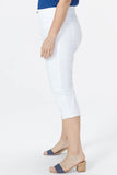 NYDJ Marilyn Straight Crop Jeans In Plus Size  - Optic White