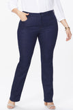 NYDJ Marilyn Straight Jeans In Plus Size  - Rinse