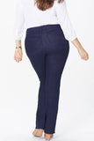 NYDJ Marilyn Straight Jeans In Plus Size  - Rinse