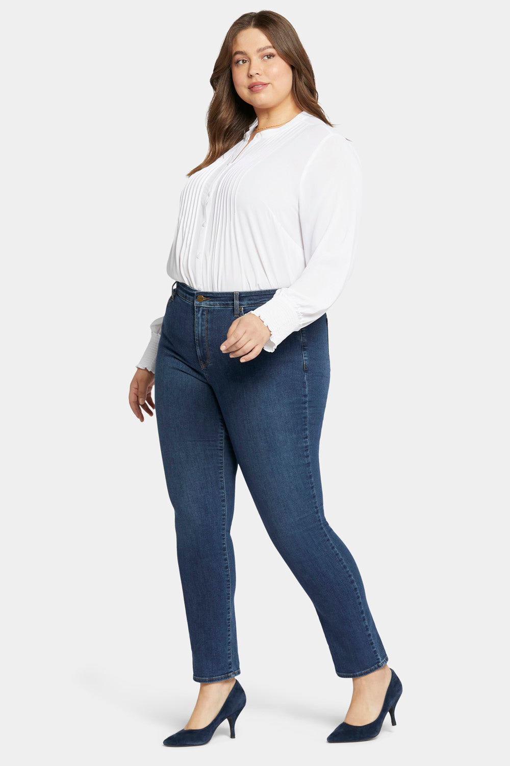 NYDJ Sheri Slim Jeans In Plus Size  - Cooper