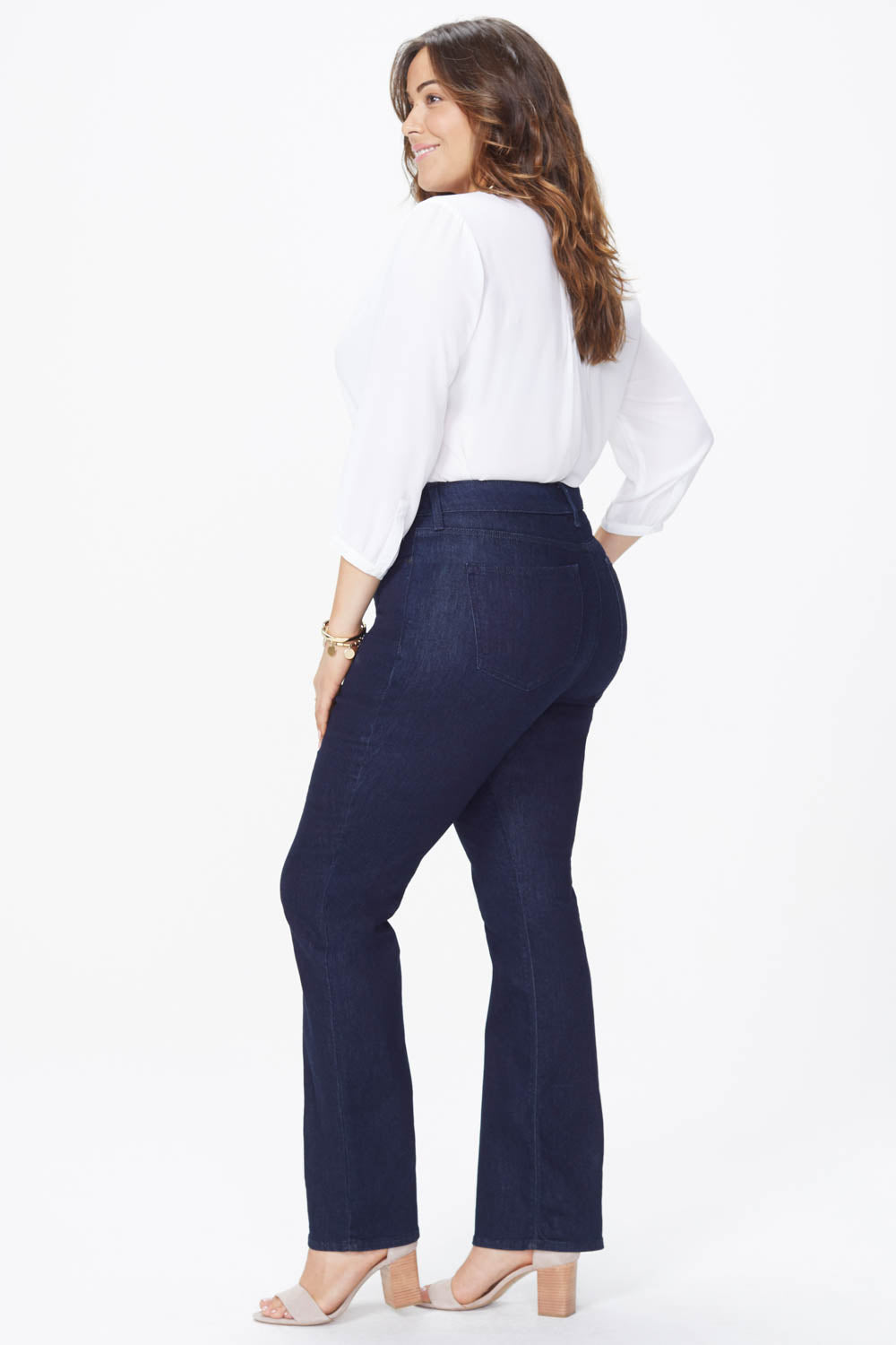 NYDJ Barbara Bootcut Jeans In Plus Size  - Rinse