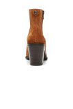 NYDJ Wendy Booties In Calf Suede - Saddle