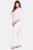 NYDJ Barbara Bootcut Jeans In Plus Size  - Optic White