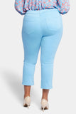 NYDJ Marilyn Straight Ankle Jeans In Plus Size  - Bluebell