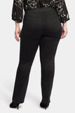 NYDJ Waist-Match™ Marilyn Straight Jeans In Plus Size  - Black
