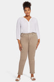 NYDJ Sheri Slim Jeans In Plus Size  - Saddlewood