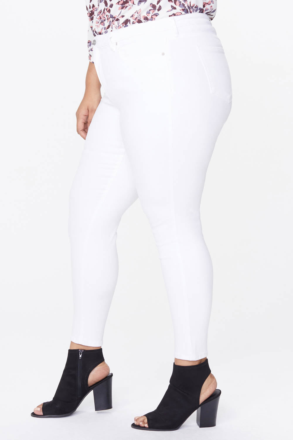 NYDJ Ami Skinny Jeans In Plus Size  - Optic White