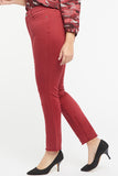 NYDJ Ami Skinny Jeans In Plus Size With Frayed Hems - Boysenberry