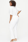 NYDJ Barbara Bootcut Jeans In Plus Size  - Optic White