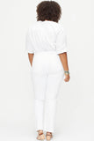 NYDJ Barbara Bootcut Jeans In Plus Size  - Optic White