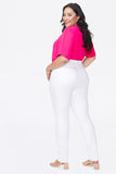 NYDJ Alina Skinny Jeans In Plus Size  - Optic White