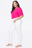 NYDJ Alina Skinny Jeans In Plus Size  - Optic White