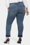 NYDJ Sheri Slim Ankle Jeans In Plus Size With Shadow Hems - Playlist