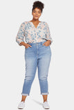NYDJ Margot Girlfriend Jeans In Plus Size With Roll Cuffs - Quinta