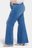 NYDJ Mia Palazzo Jeans In Plus Size With High Rise - Fairmont