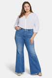 NYDJ Mia Palazzo Jeans In Plus Size With High Rise - Fairmont