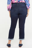 NYDJ Margot Girlfriend Jeans In Plus Size With Roll Cuffs - Rapture