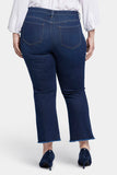 NYDJ Barbara Bootcut Ankle Jeans In Plus Size With Frayed Hems - Northbridge