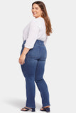 NYDJ Marilyn Straight Jeans In Plus Size With High Rise - Rendezvous