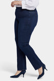 NYDJ Bailey Relaxed Straight Pull-On Jeans In Plus Size  - Palace