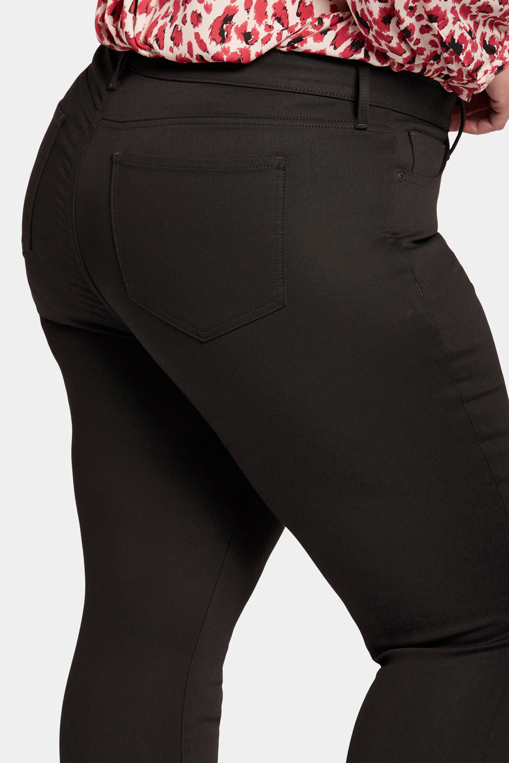 NYDJ Ami Skinny Jeans In Plus Size In BlackLast™ Denim - Black Rinse