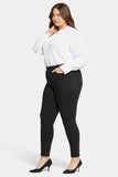 NYDJ Ami Skinny Jeans In Plus Size In BlackLast™ Denim With High Rise - Black Rinse