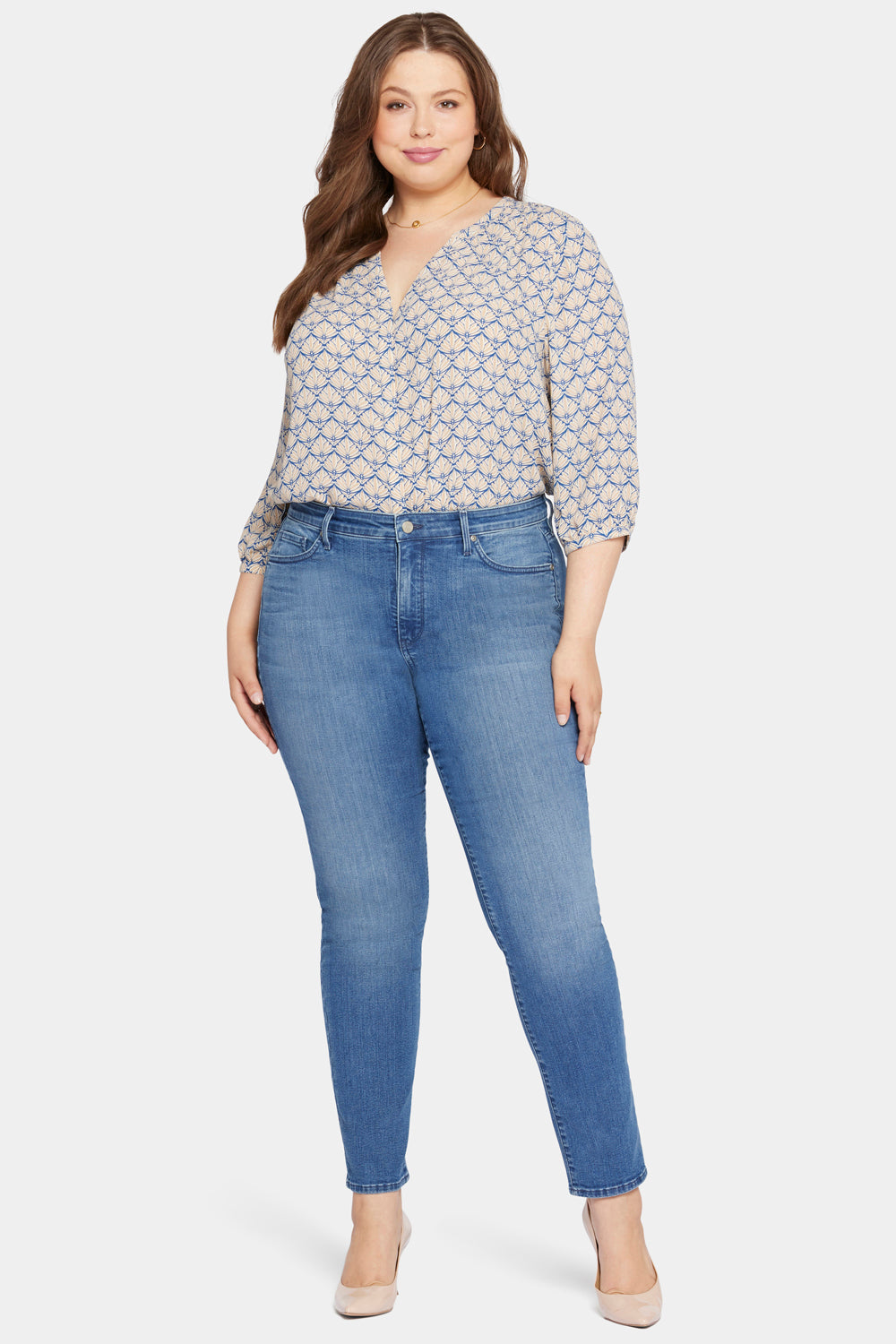NYDJ Sheri Slim Jeans In Plus Size  - Sweetbay