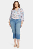 NYDJ Chloe Capri Jeans In Plus Size With Cuffs - Mesmerize