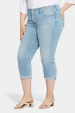 NYDJ Chloe Capri Jeans In Plus Size With Cuffs - Promise