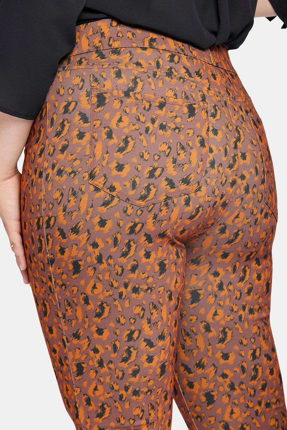 NYDJ Modern Legging Pants In Plus Size Sculpt-Her™ Collection - Caramel Cat