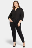 NYDJ Le Silhouette Ami Skinny Jeans In Petite Plus Size With High Rise - Stellar