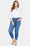 NYDJ Le Silhouette Ami Skinny Jeans In Petite Plus Size With High Rise - Amour