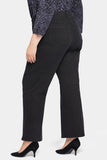NYDJ Waist-Match™ Major Wide Leg Jeans In Plus Size With High Rise - Vintage Black