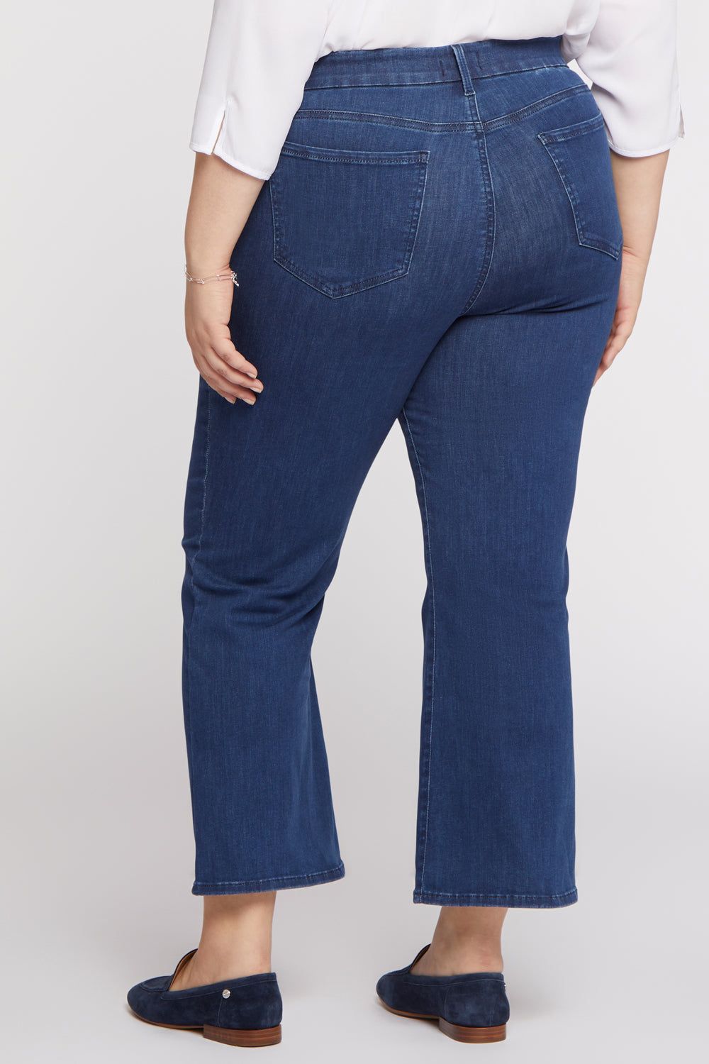 NYDJ Waist-Match™ Relaxed Flared Jeans In Plus Size  - Genesis