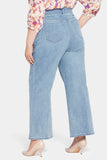 NYDJ Waist-Match™ Major Wide Leg Jeans In Plus Size With High Rise - Crystalline