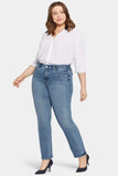 NYDJ Waist-Match™ Marilyn Straight Jeans In Plus Size  - Romance
